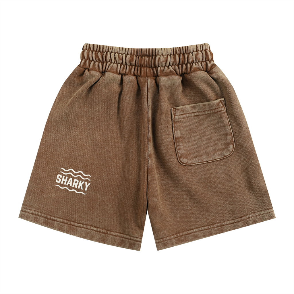 Snow Washed Kids' Shorts - SHARKY