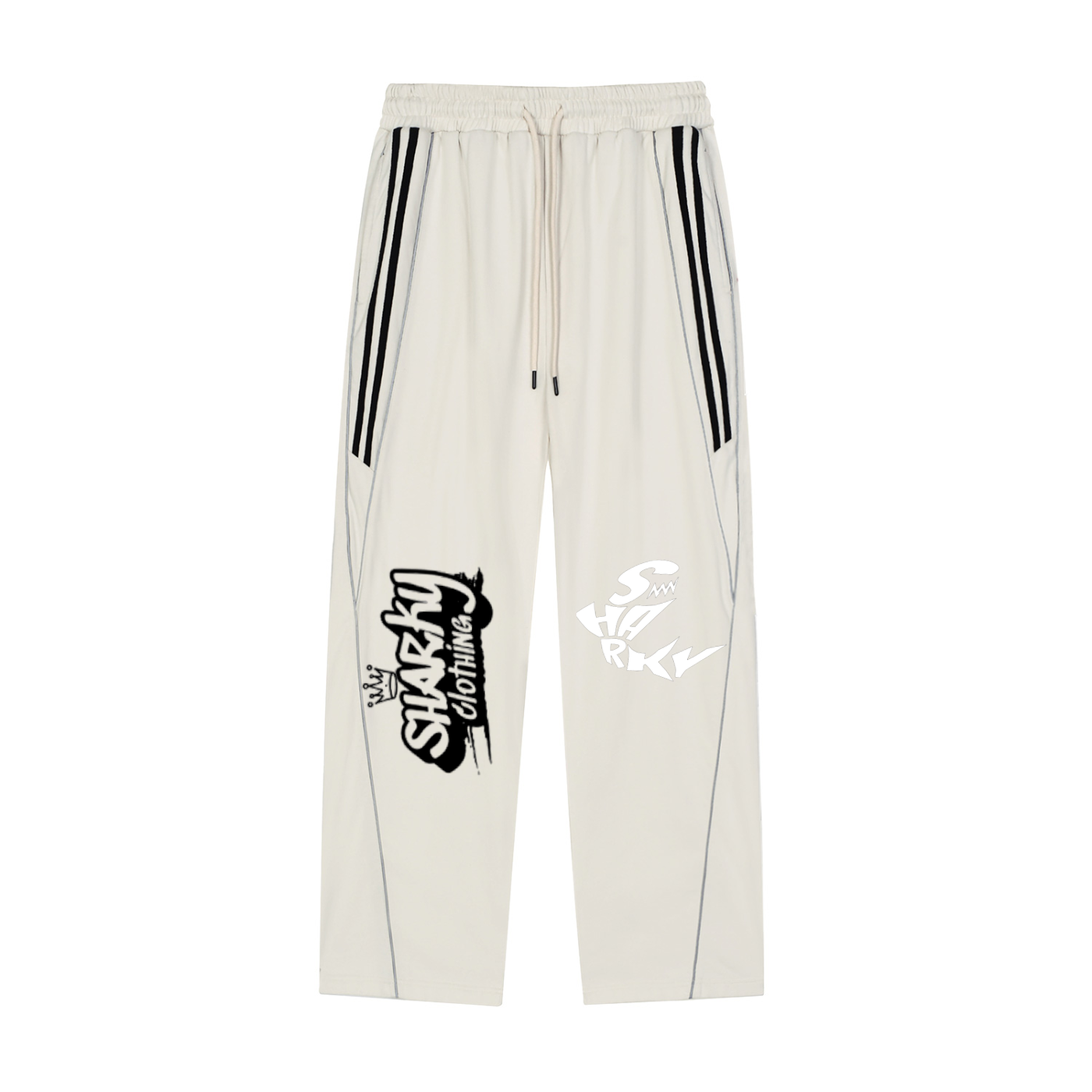 Reflection Striped Straight-Leg Sweatpants p2 ODMPOD