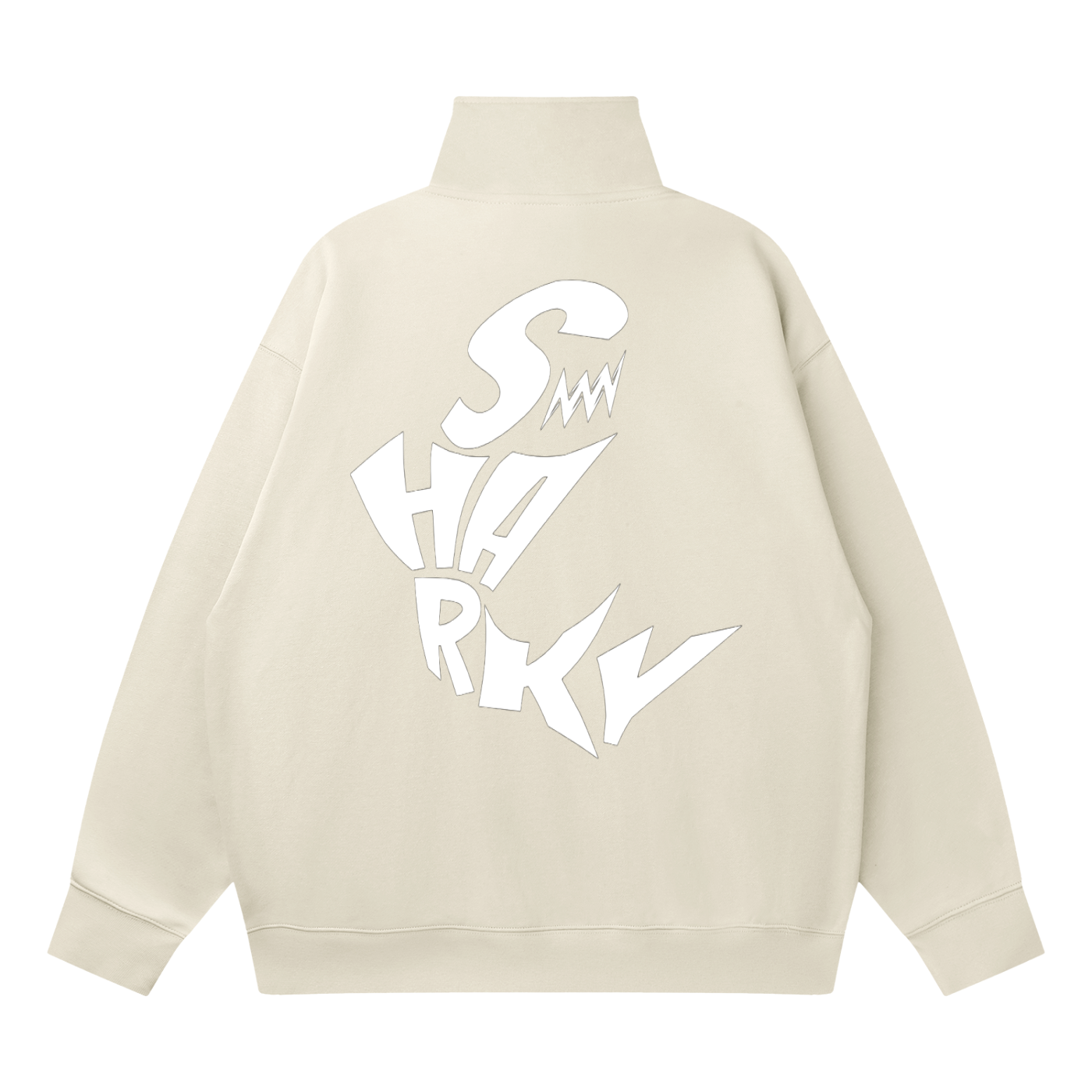 Quarter-Zip Drop Shoulder Sweatshirt ODMPOD