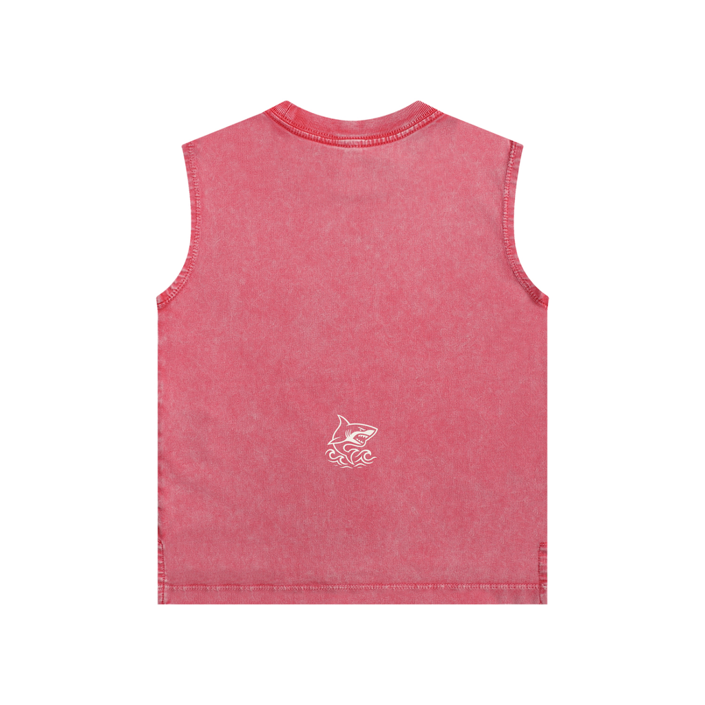 Snow Washed Kids' Tank Top - SHARKY