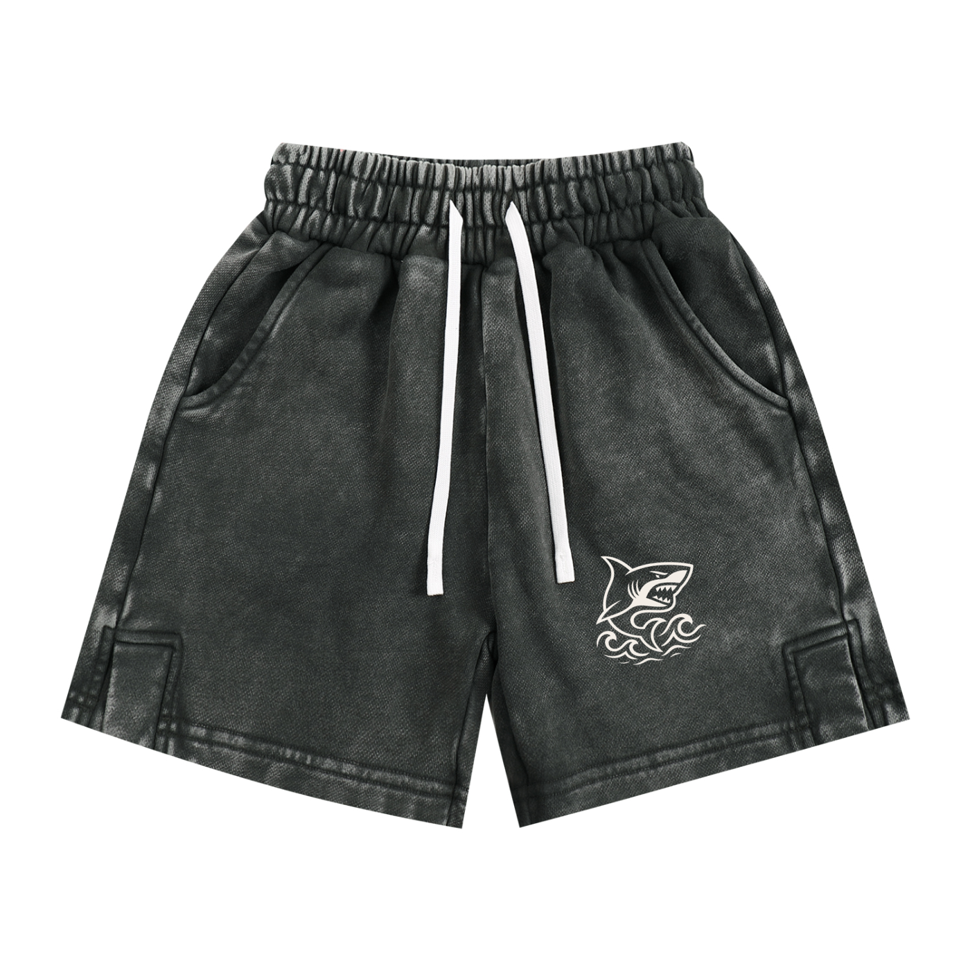 Snow Washed Kids' Shorts - SHARKY