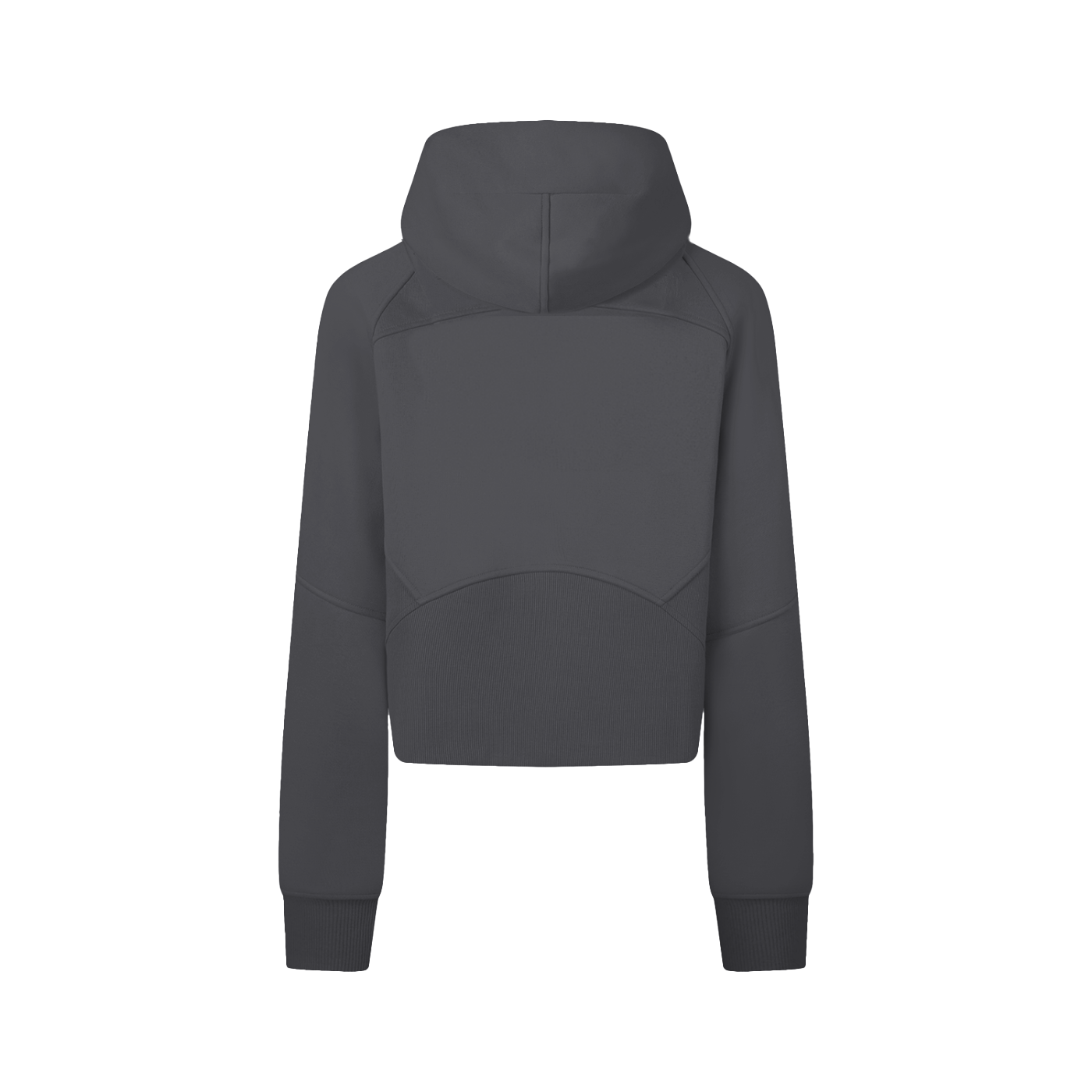 Women's Cropped Zip-Through Hoodie - SHARKY