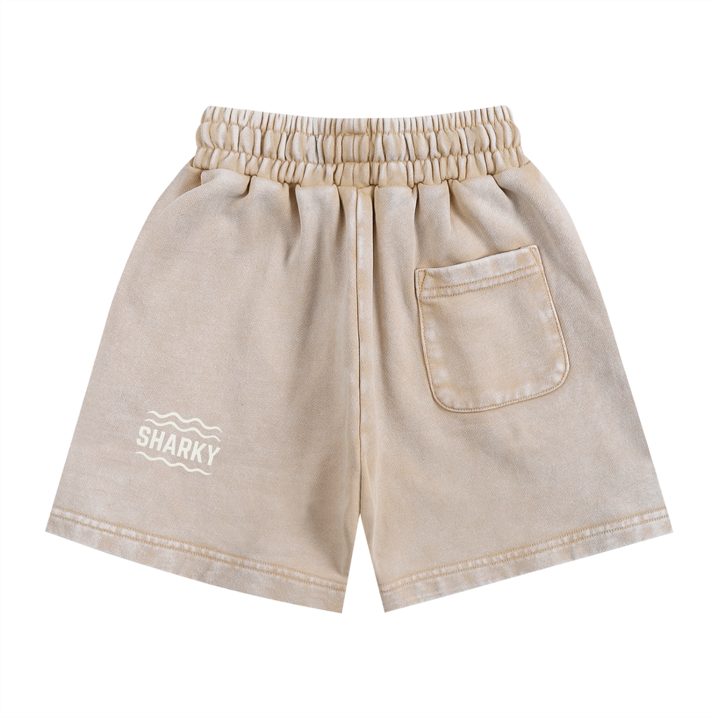 Snow Washed Kids' Shorts - SHARKY