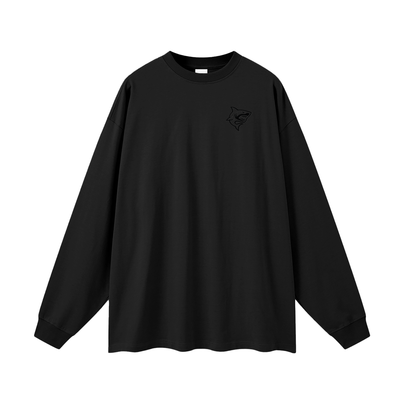 Oversized Unisex Long Sleeve T-Shirt - SHARKY