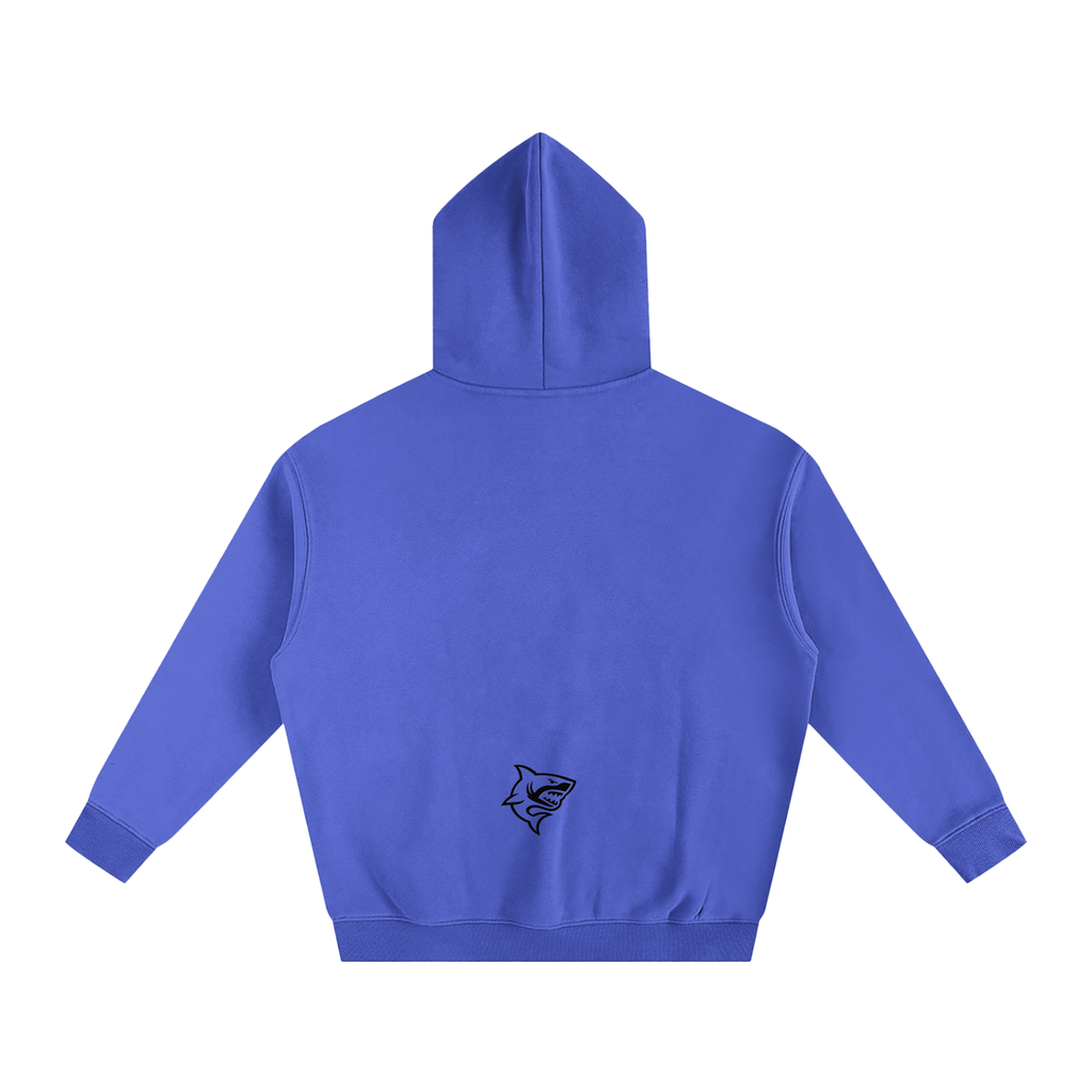 Oversize Fleeced Hoodie - SHARKY
