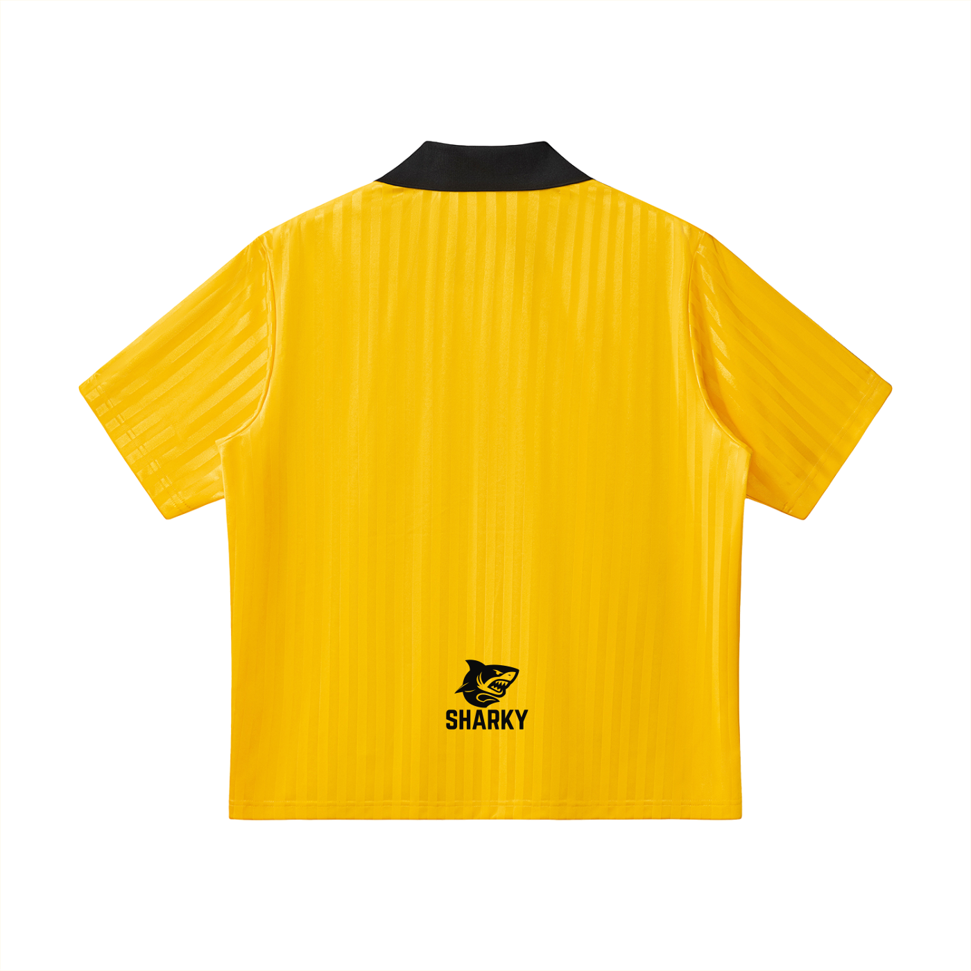 Contrast Collar Striped Soccer Jersey ODMPOD