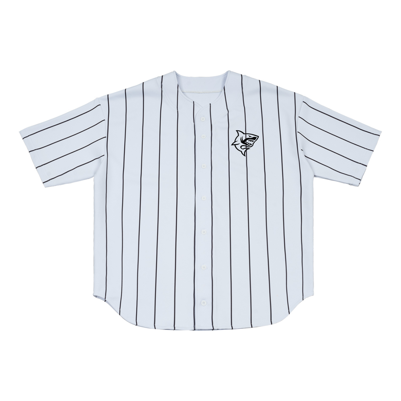 Pinstripe Baseball Jersey - SHARKY