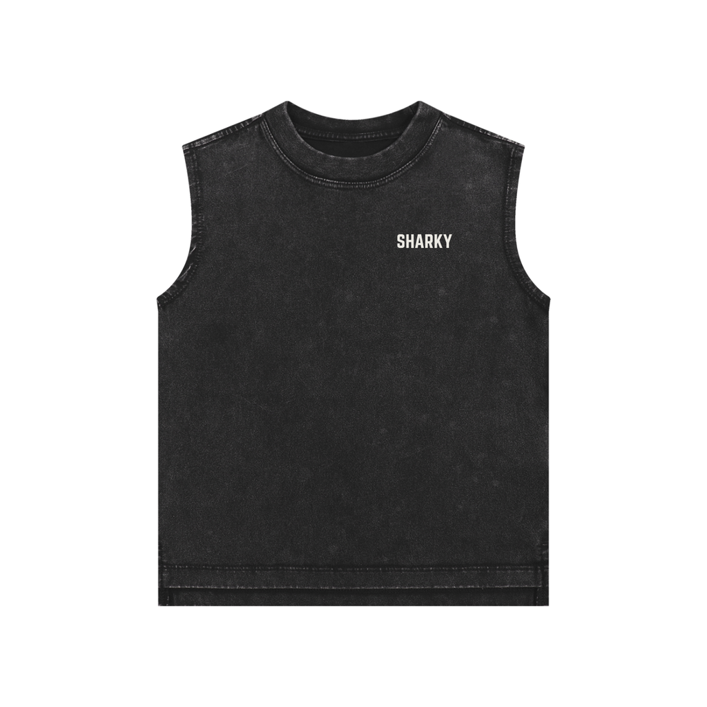 Snow Washed Kids' Tank Top - SHARKY