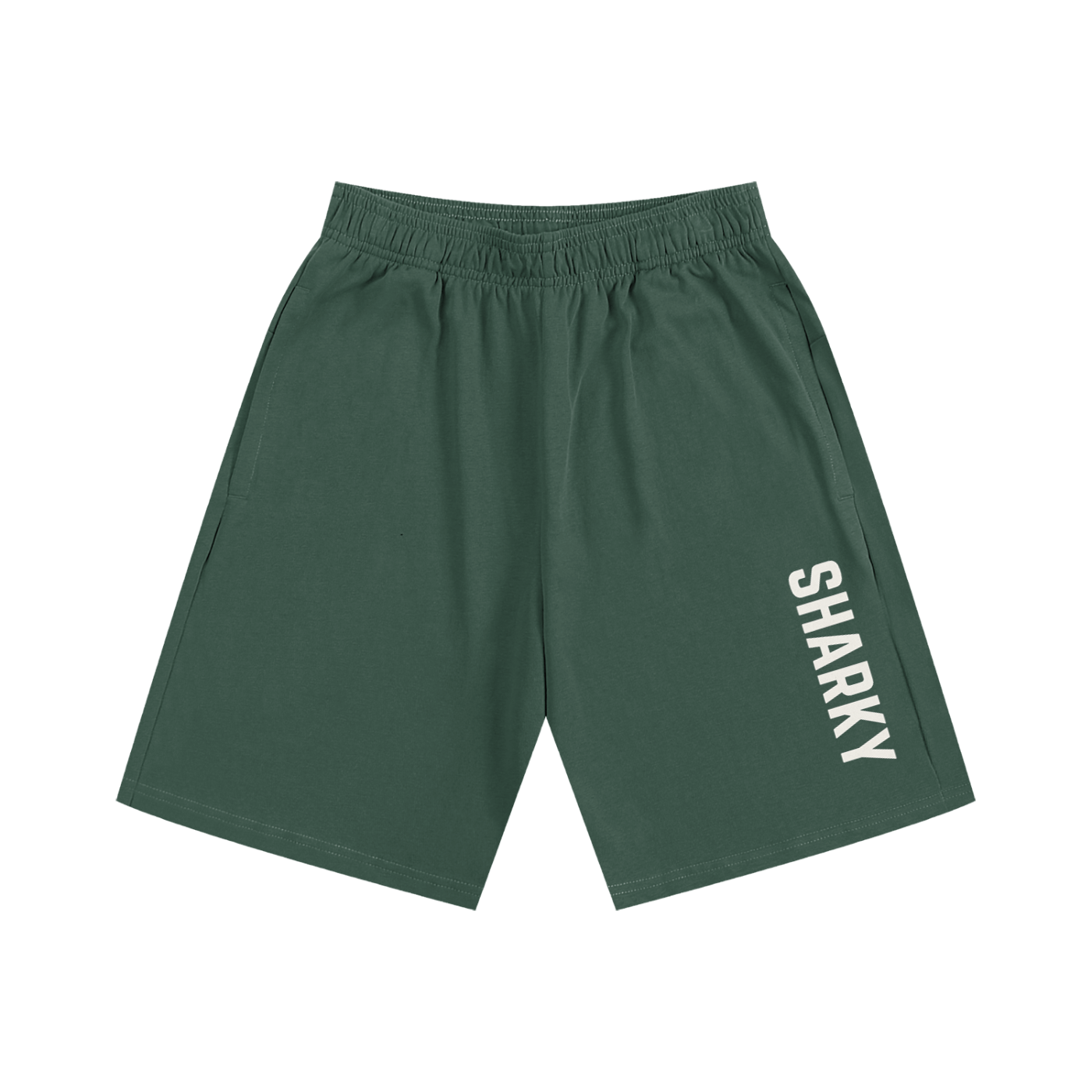 Essential Heavyweight Cotton Shorts - SHARKY
