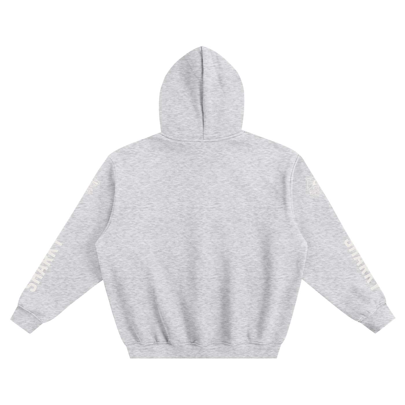 Fleeced Boxy Hoodie - SHARKY