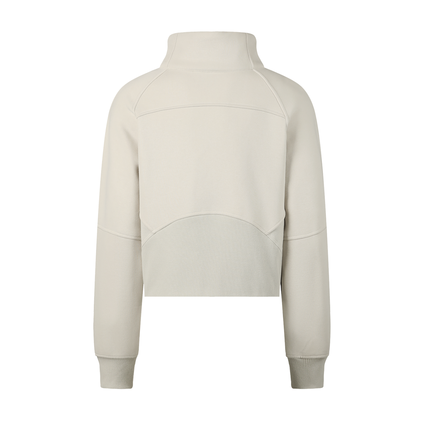Women's Cropped Half-Zip Sweatshirt - SHARKY