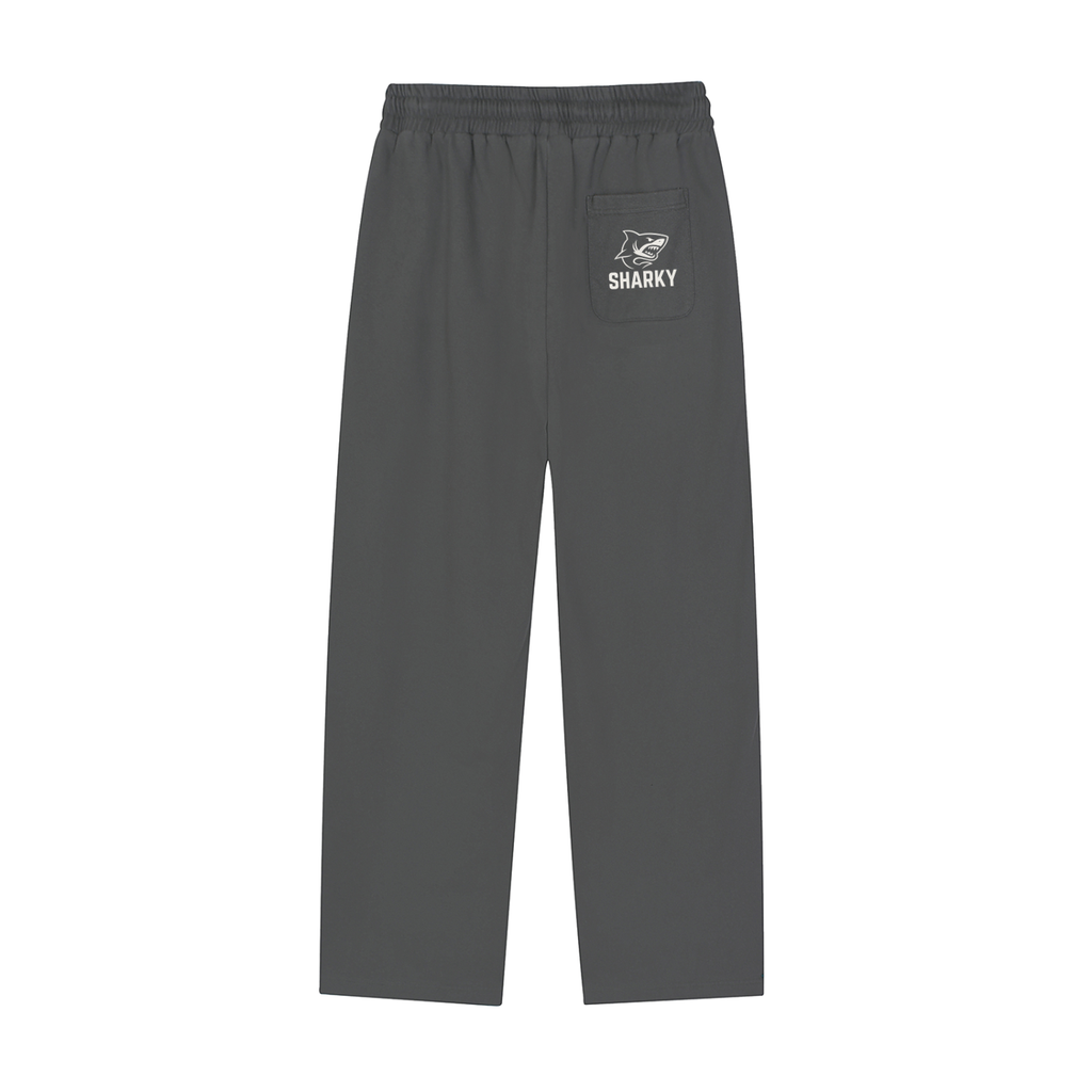 Reflection Striped Straight-Leg Sweatpants - SHARKY