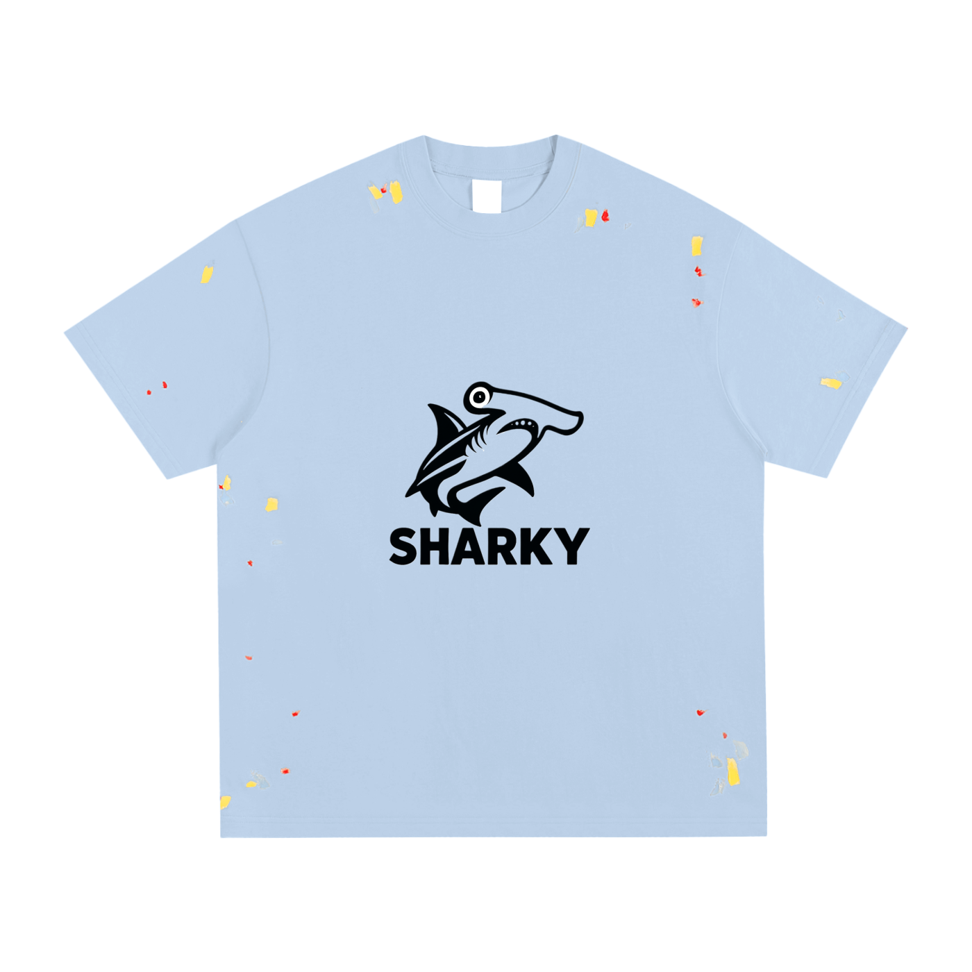 Paint Splatter T-Shirt - SHARKY