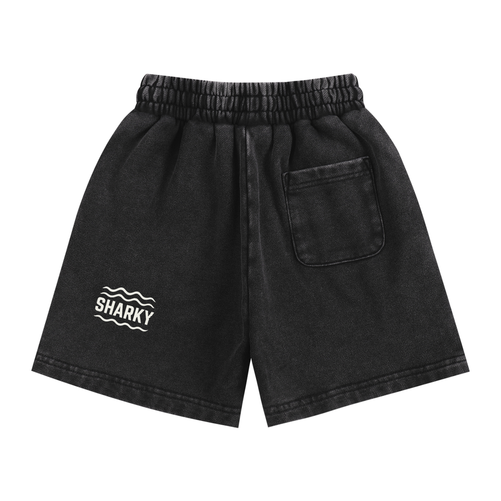 Snow Washed Kids' Shorts - SHARKY