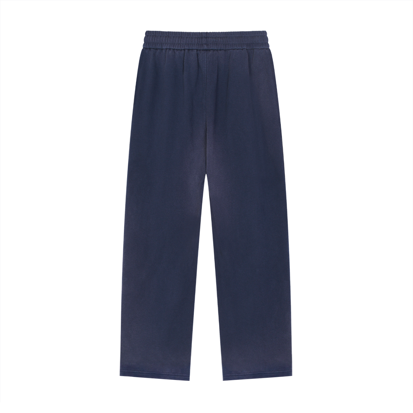 Sun Fade Raw Edge Straight-Leg Sweatpants - SHARKY