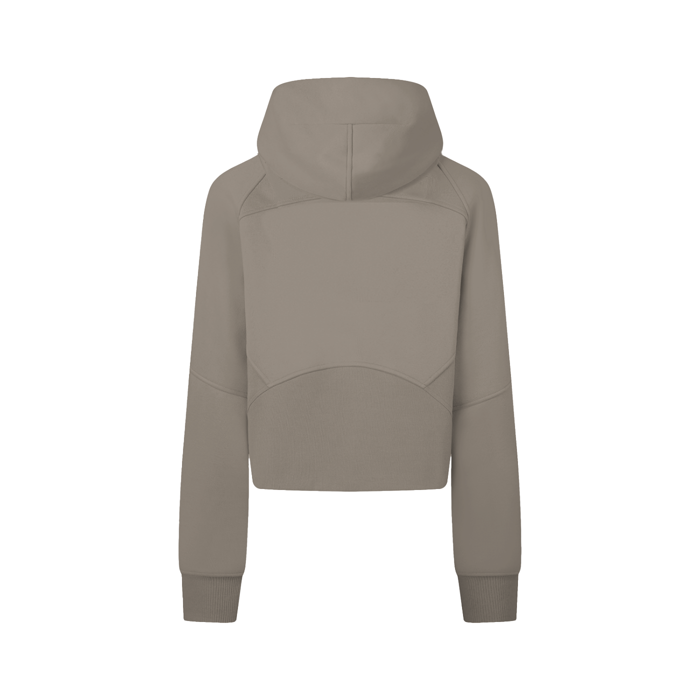 Women's Cropped Zip-Through Hoodie - SHARKY