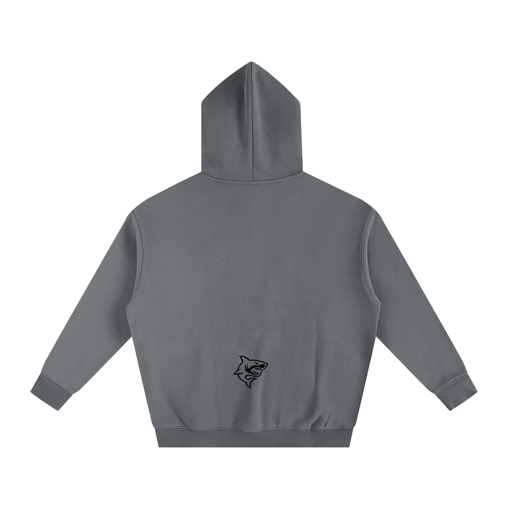 Oversize Fleeced Hoodie - SHARKY