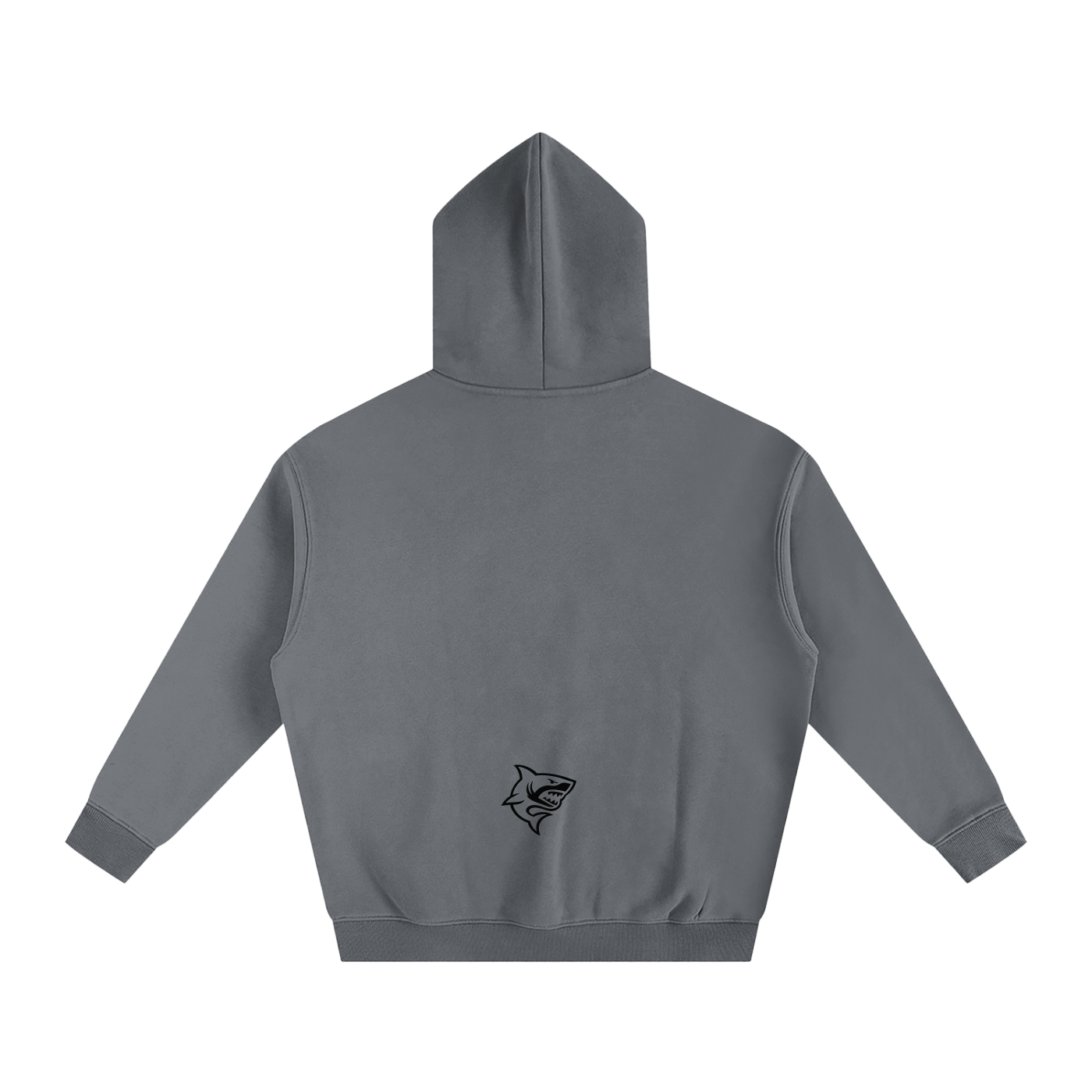 Oversize Fleeced Hoodie - SHARKY