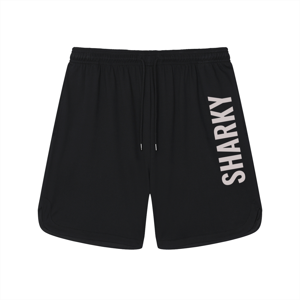 Mesh-Lined Quick-Dry Performance Shorts - SHARKY