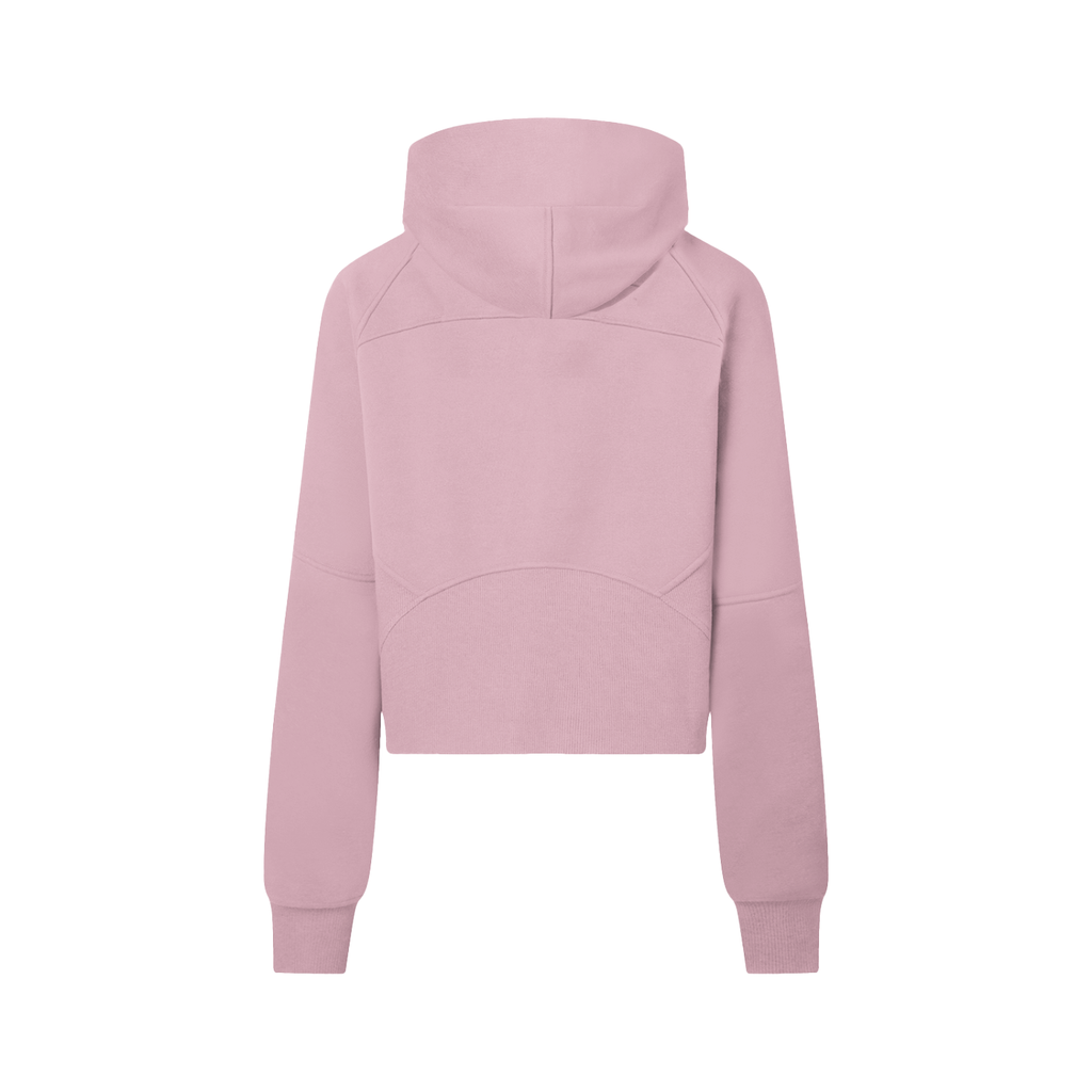 Cropped Half-Zip Hoodie - SHARKY