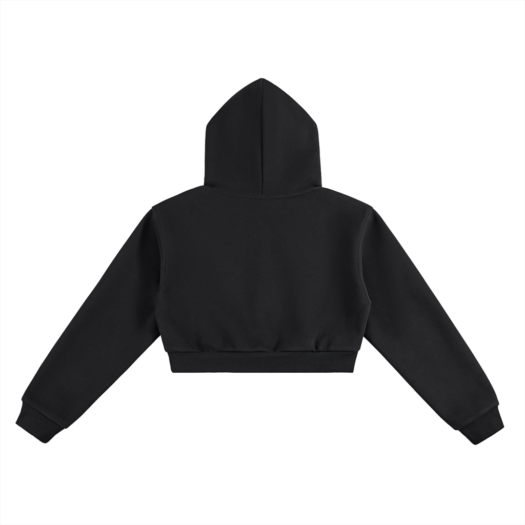 Women's Essential Cropped Hoodie - SHARKY