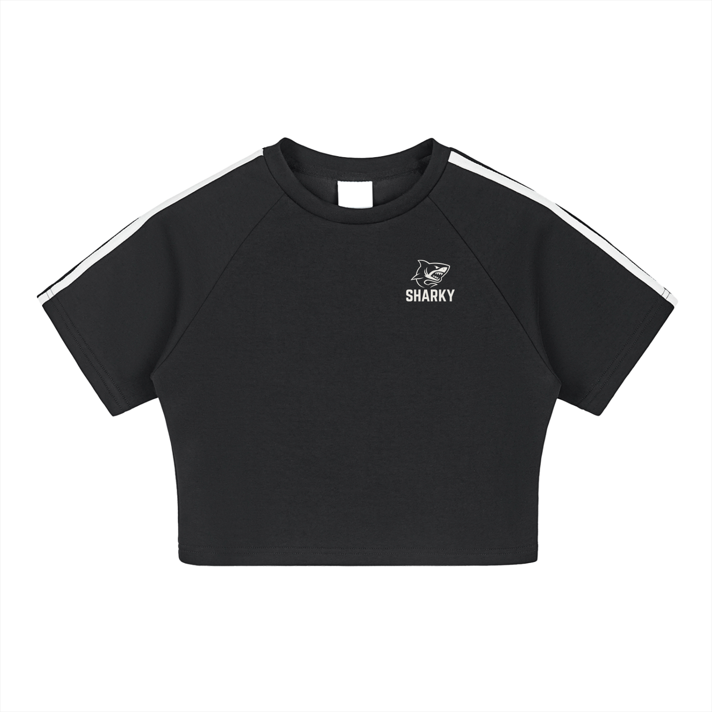 Taped Cooling Performance Crop Top - SHARKY