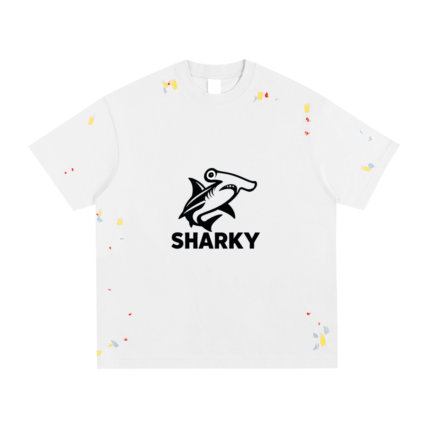 Paint Splatter T-Shirt - SHARKY