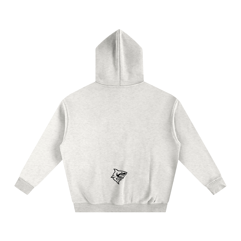 Oversize Fleeced Hoodie - SHARKY