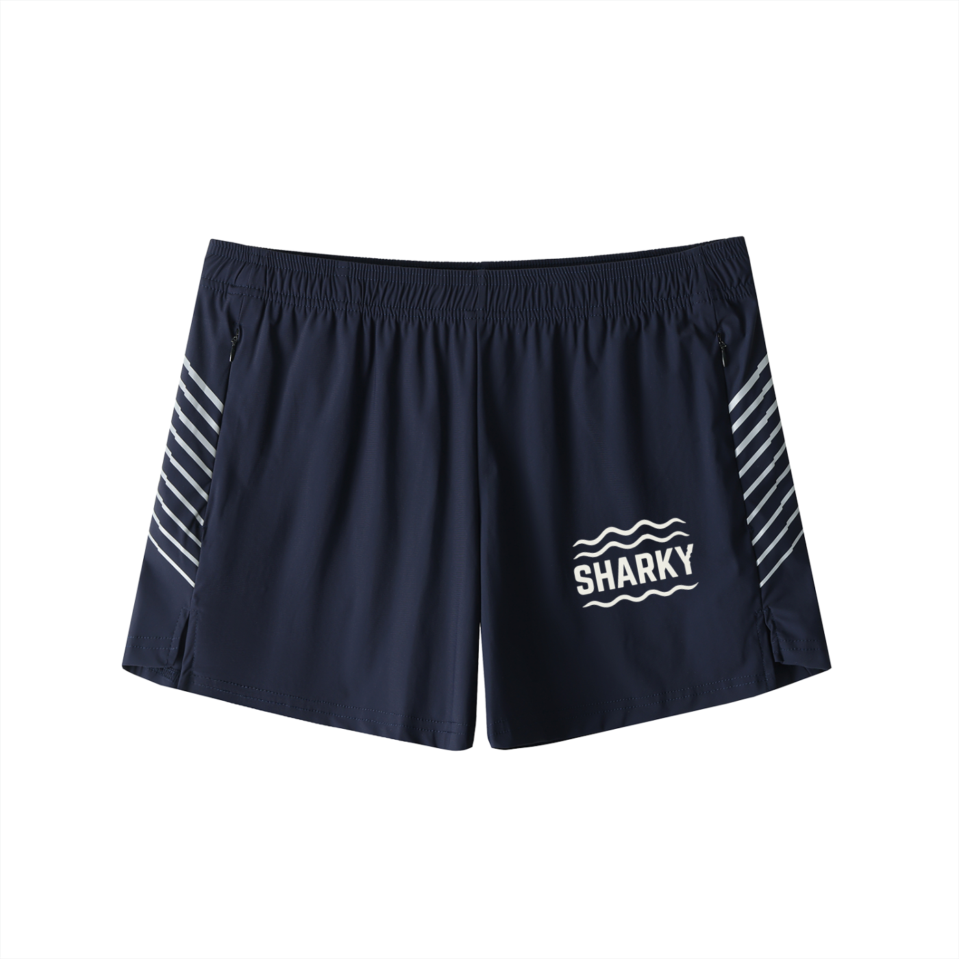 Men's Side-Stripe Performance Shorts - SHARKY