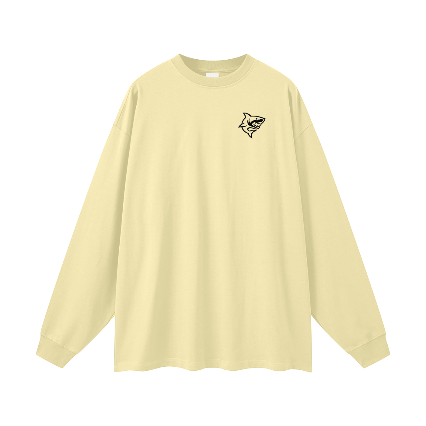 Oversized Unisex Long Sleeve T-Shirt - SHARKY