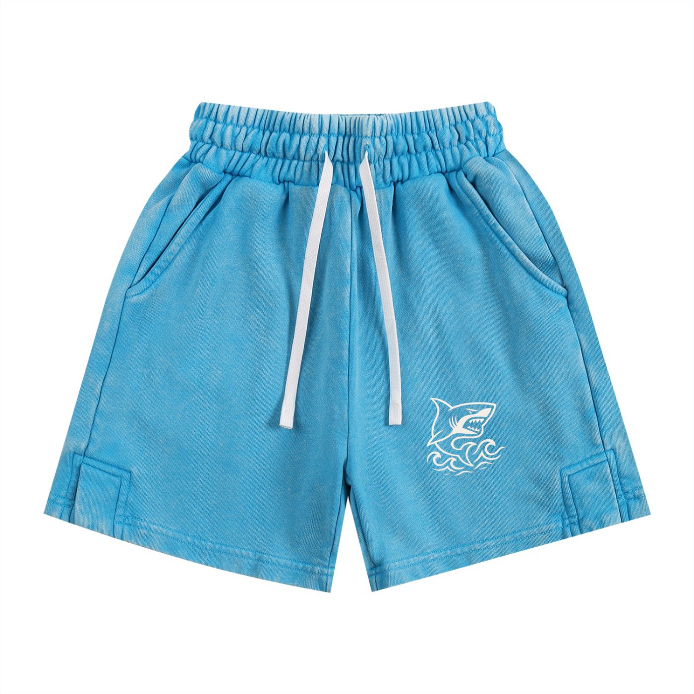 Snow Washed Kids' Shorts - SHARKY