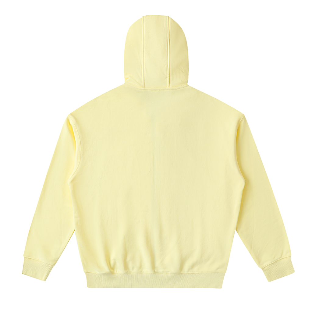 Drop-Shoulder Zip Up Hoodie - SHARKY