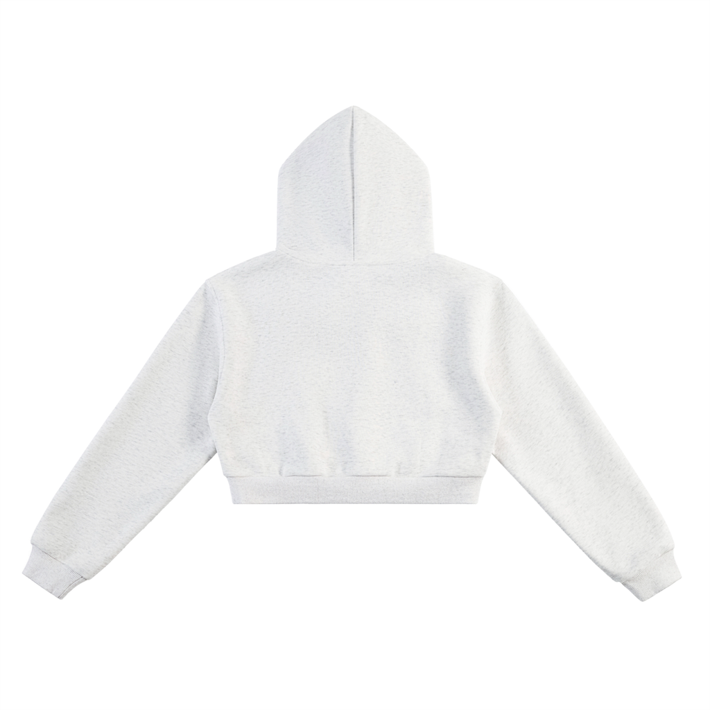 Women's Essential Cropped Hoodie - SHARKY