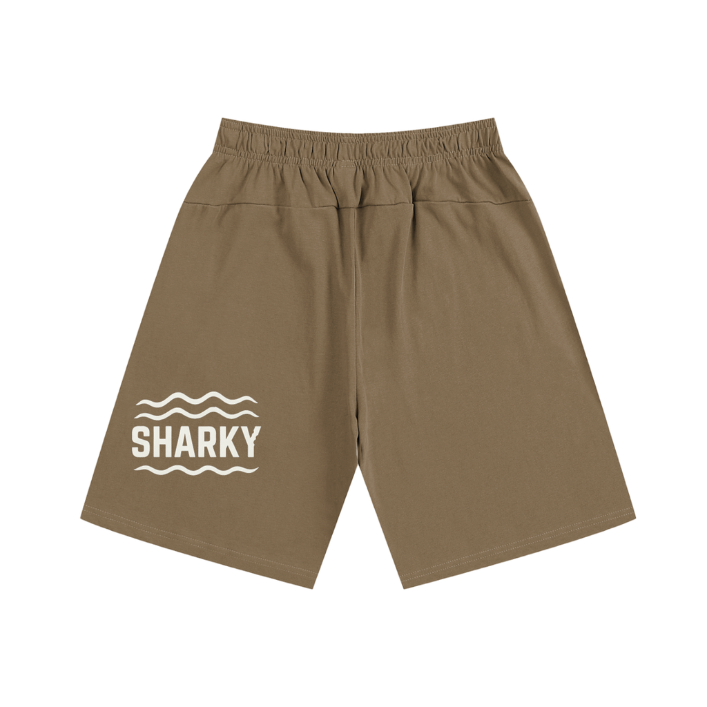 Essential Heavyweight Cotton Shorts - SHARKY