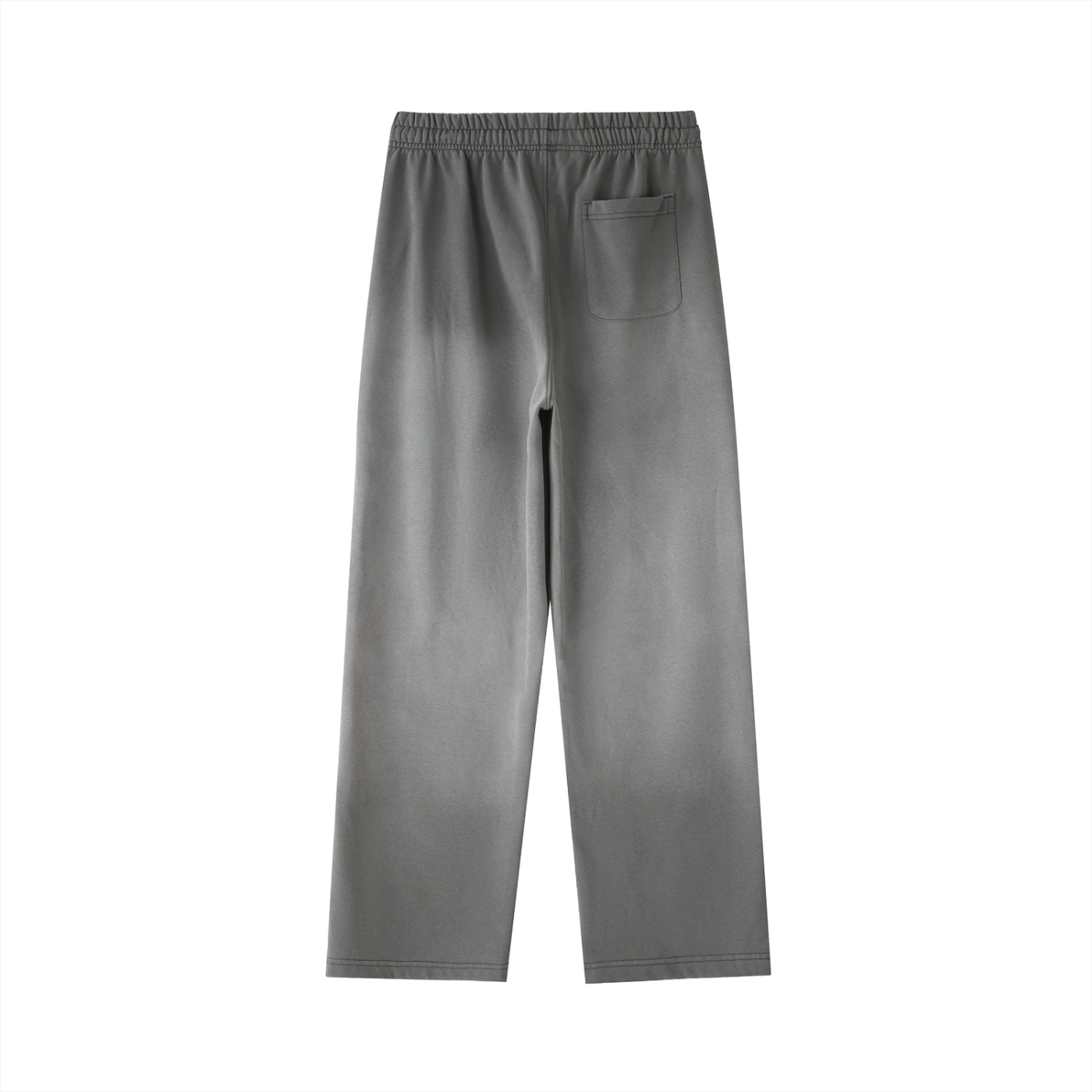 Vintage Washed Gradient Straight-Leg Sweatpants ODMPOD