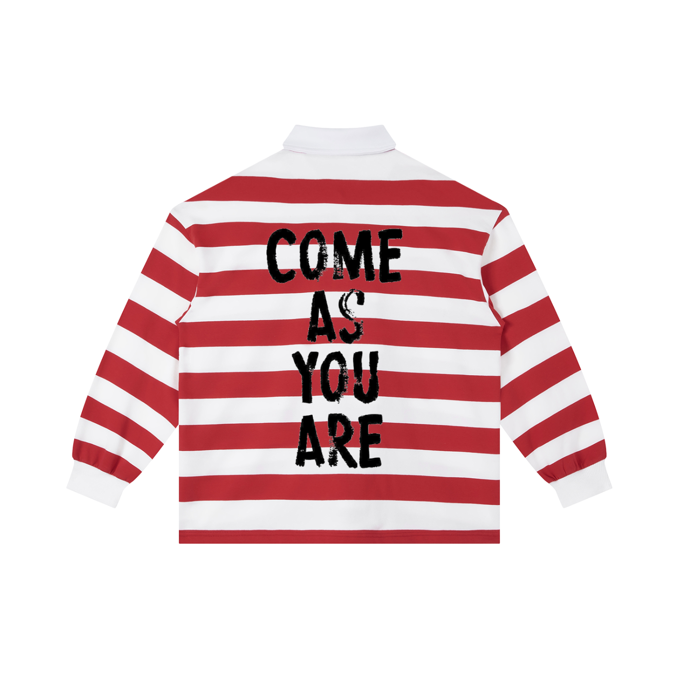 Color Block Stripe Polo Shirt