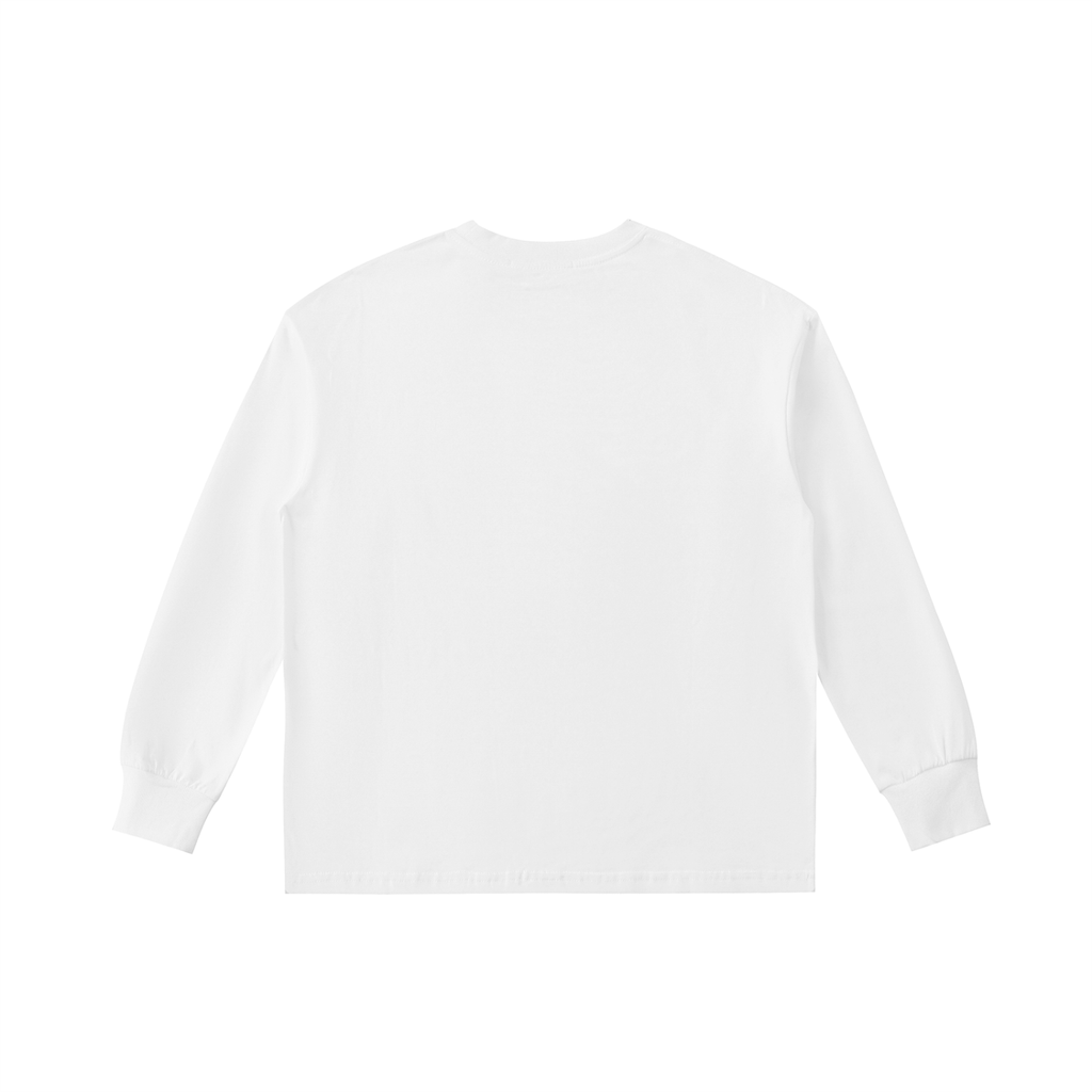 Kids' Quick-Dry Cotton Long-Sleeve Tee - SHARKY