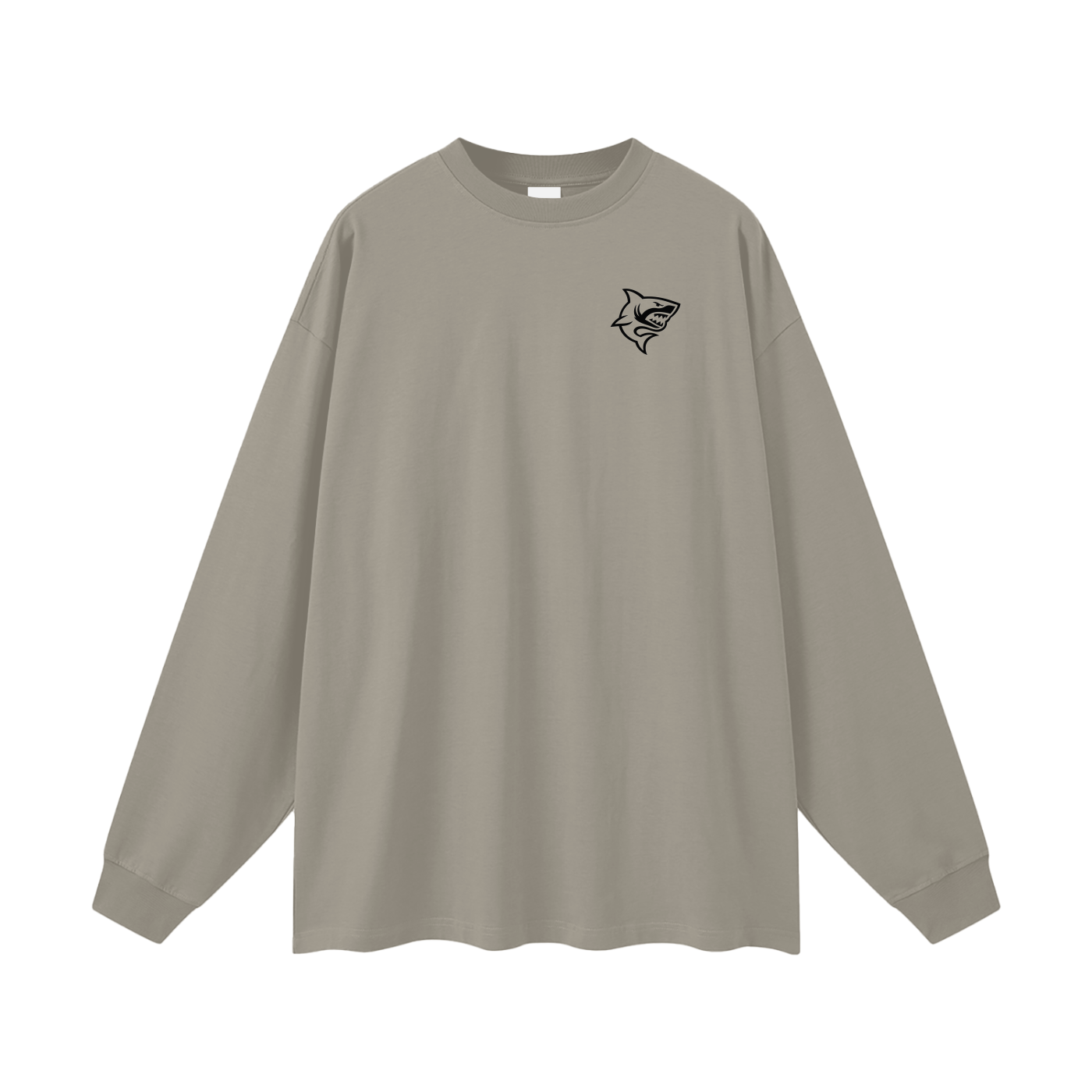 Oversized Unisex Long Sleeve T-Shirt - SHARKY