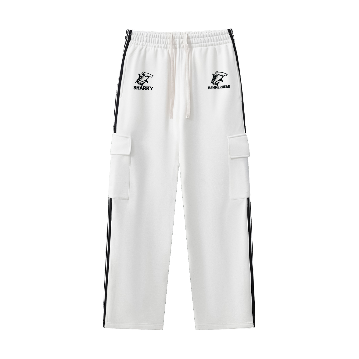 Side Stripe Straight-Leg Pants ODMPOD