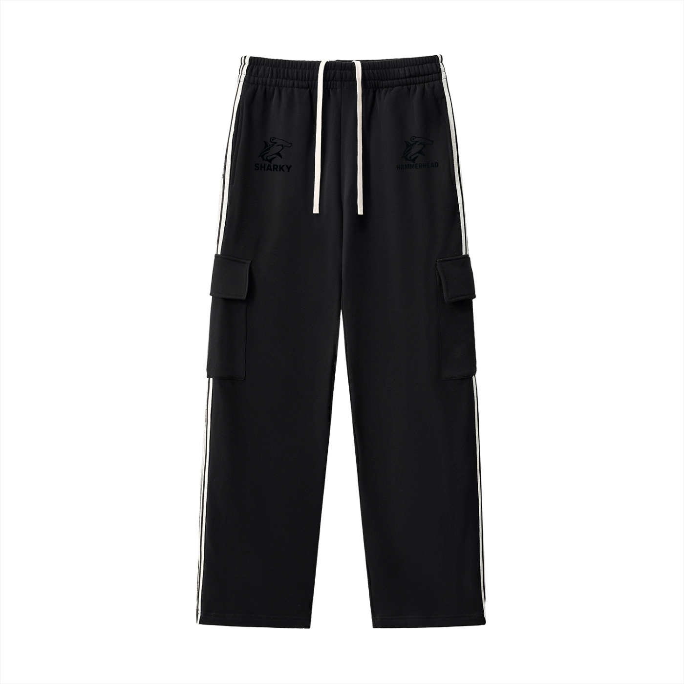 Side Stripe Straight-Leg Pants ODMPOD