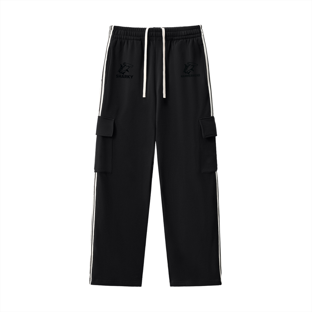 Side Stripe Straight-Leg Pants ODMPOD