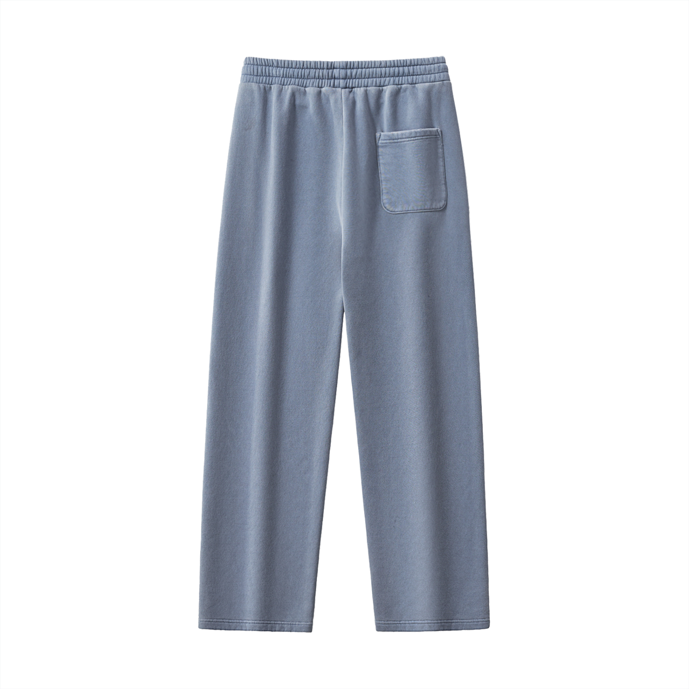 Frayed Enzyme Washed Fleece Sweatpants - SHARKY