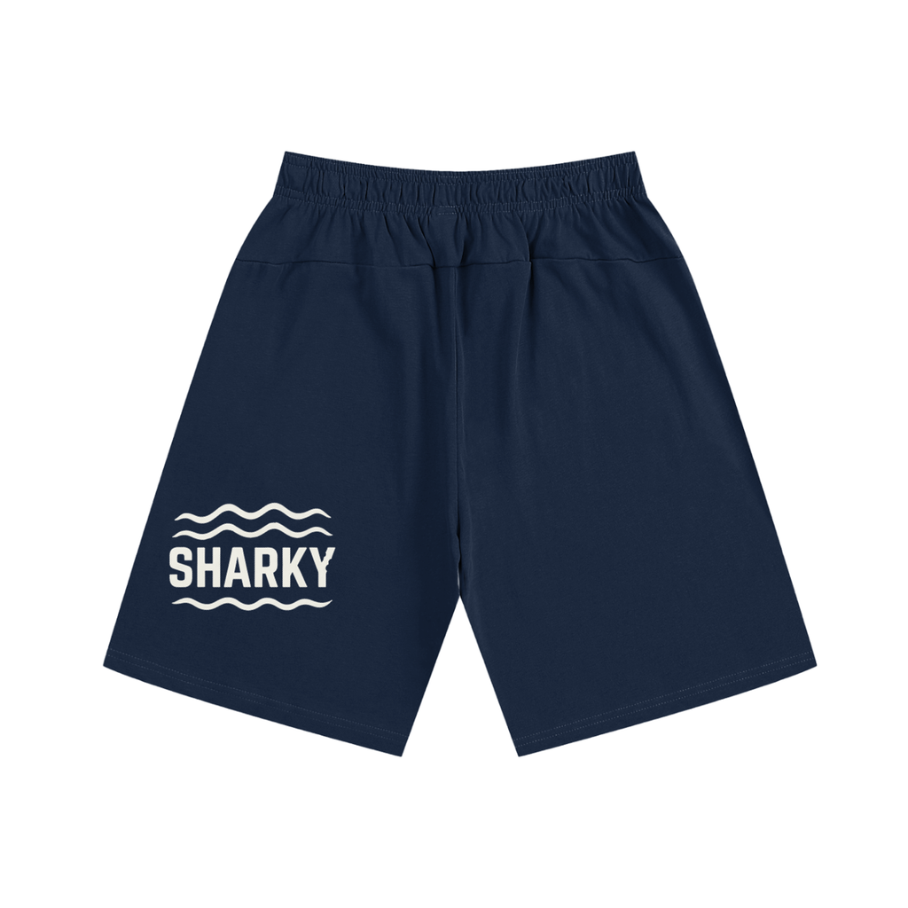 Essential Heavyweight Cotton Shorts - SHARKY