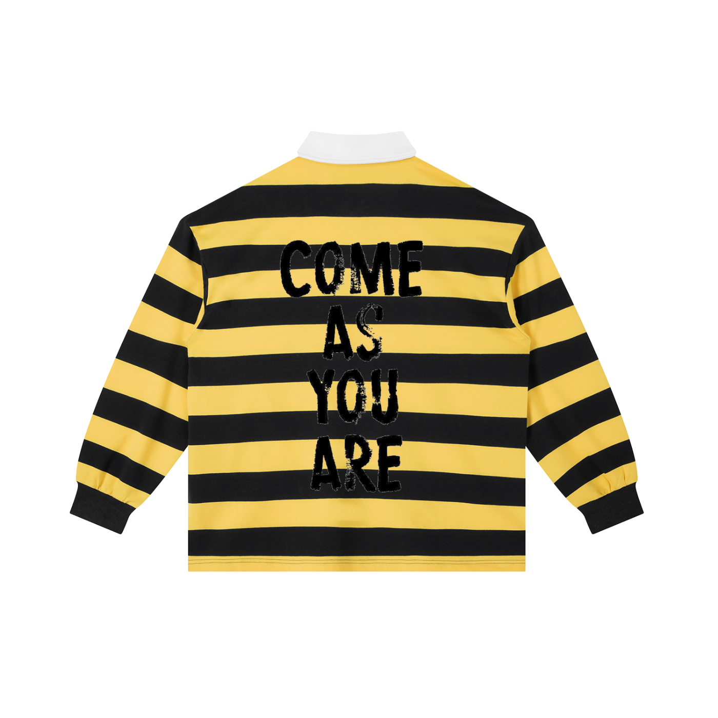 Color Block Stripe Polo Shirt