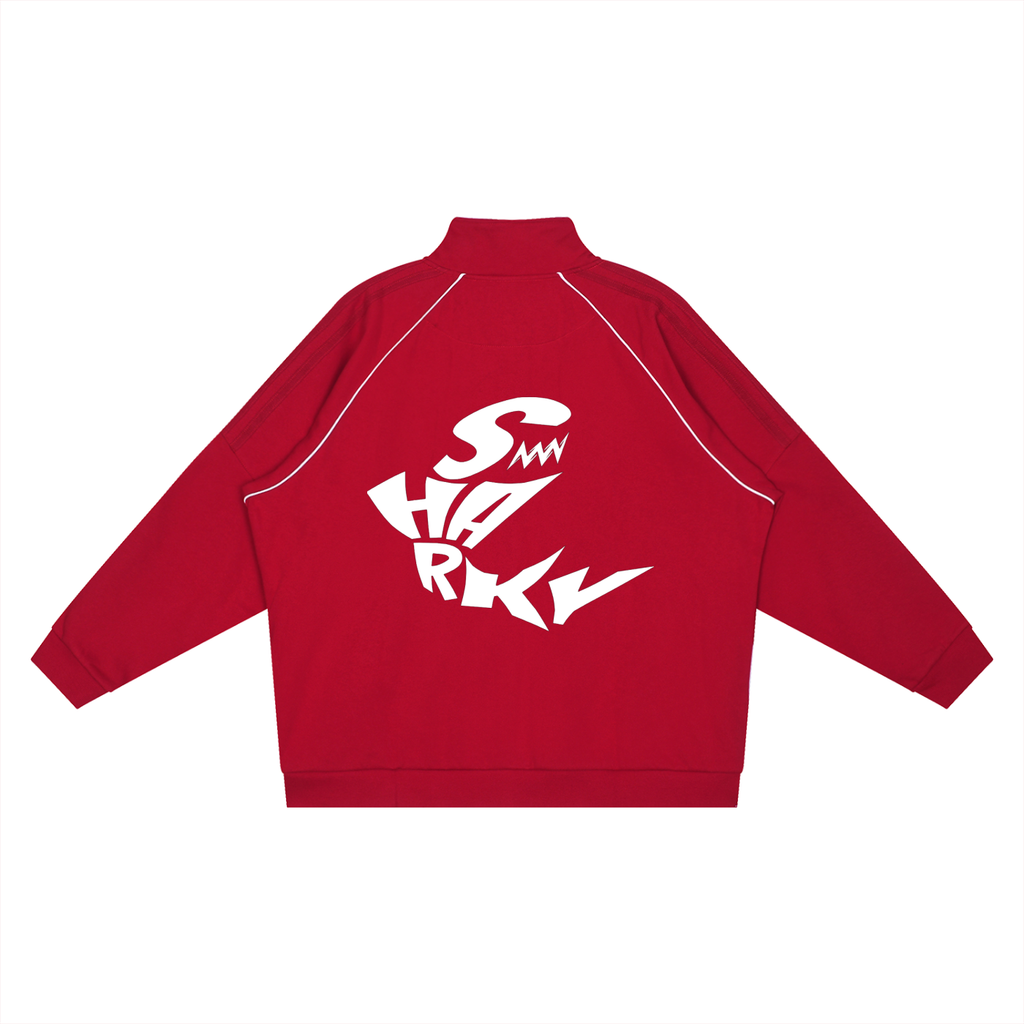 Reflection Striped Raglan Sleeve  Jacket p2 ODMPOD