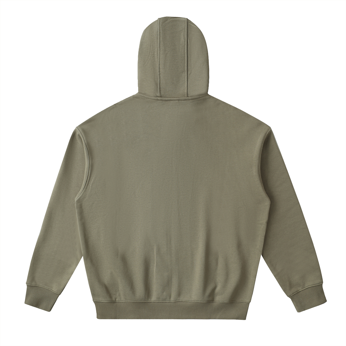 Drop-Shoulder Zip Up Hoodie - SHARKY
