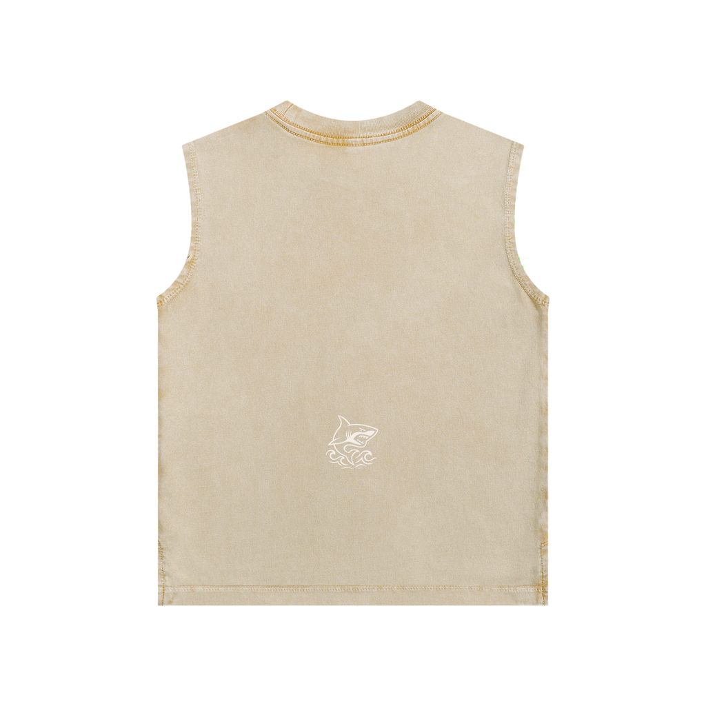 Snow Washed Kids' Tank Top - SHARKY