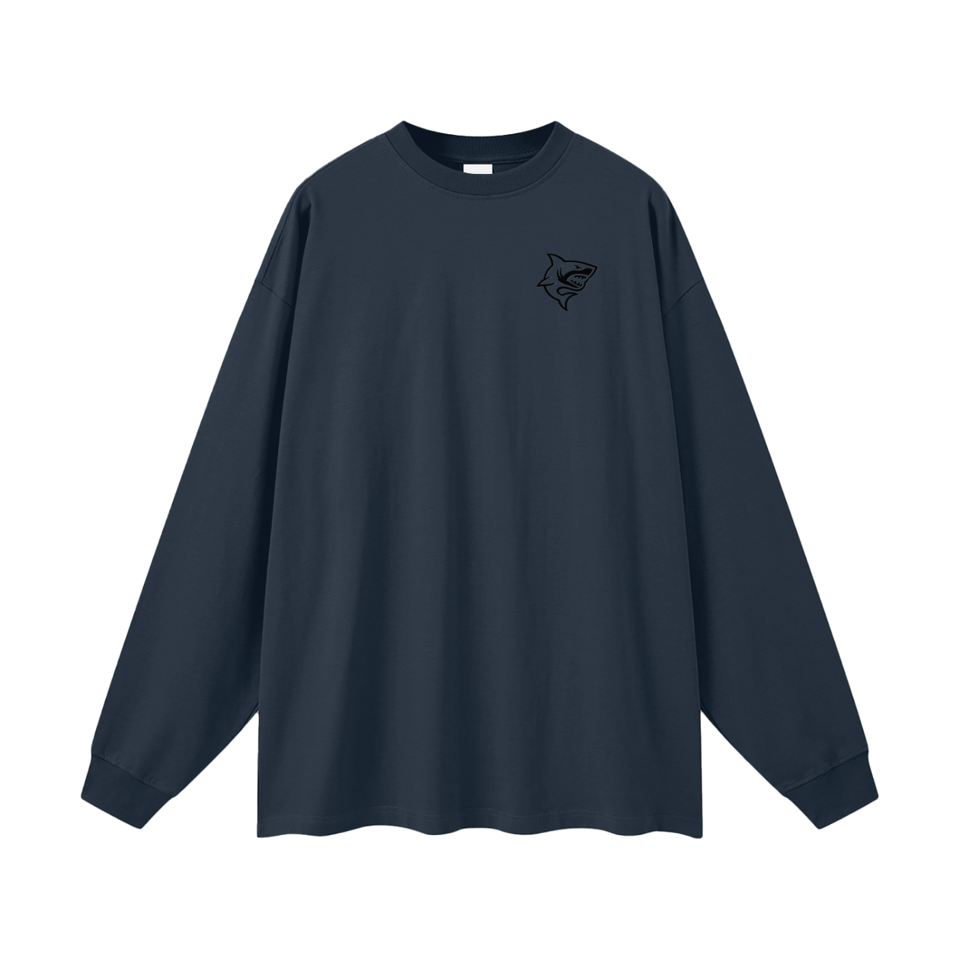 Oversized Unisex Long Sleeve T-Shirt - SHARKY