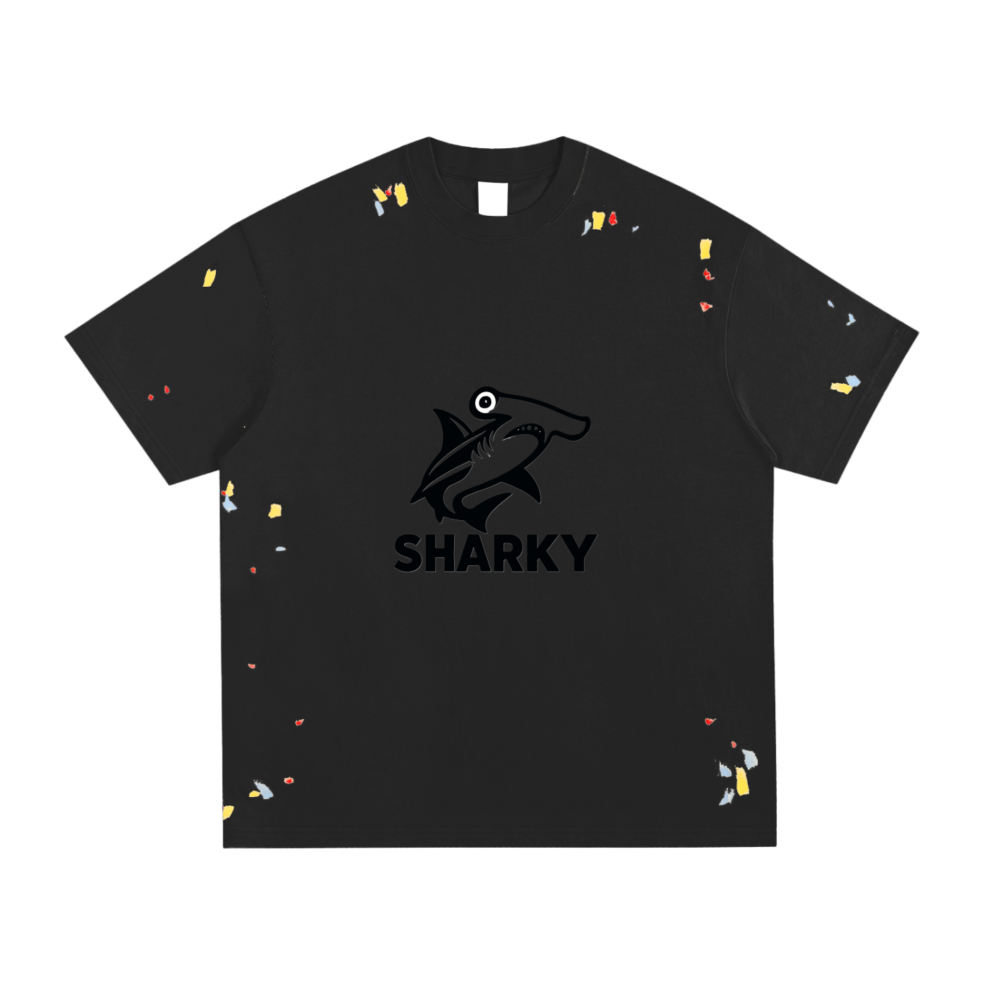 Paint Splatter T-Shirt - SHARKY