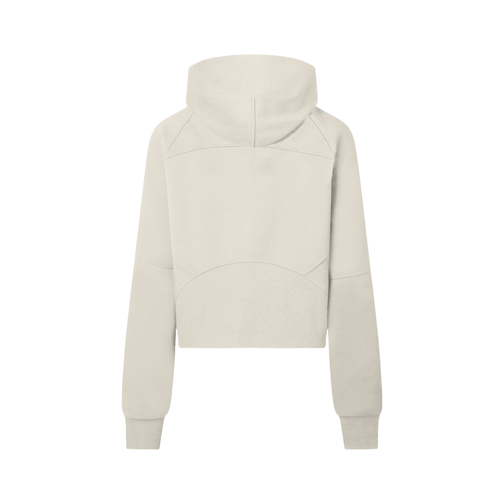 Cropped Half-Zip Hoodie - SHARKY